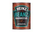 A can of barbecue baked beans with a smokey finish.