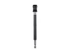 Black magnetic bit holder with a silver tip