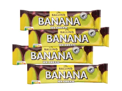 Bananiniai ledai aplieti šokoladu