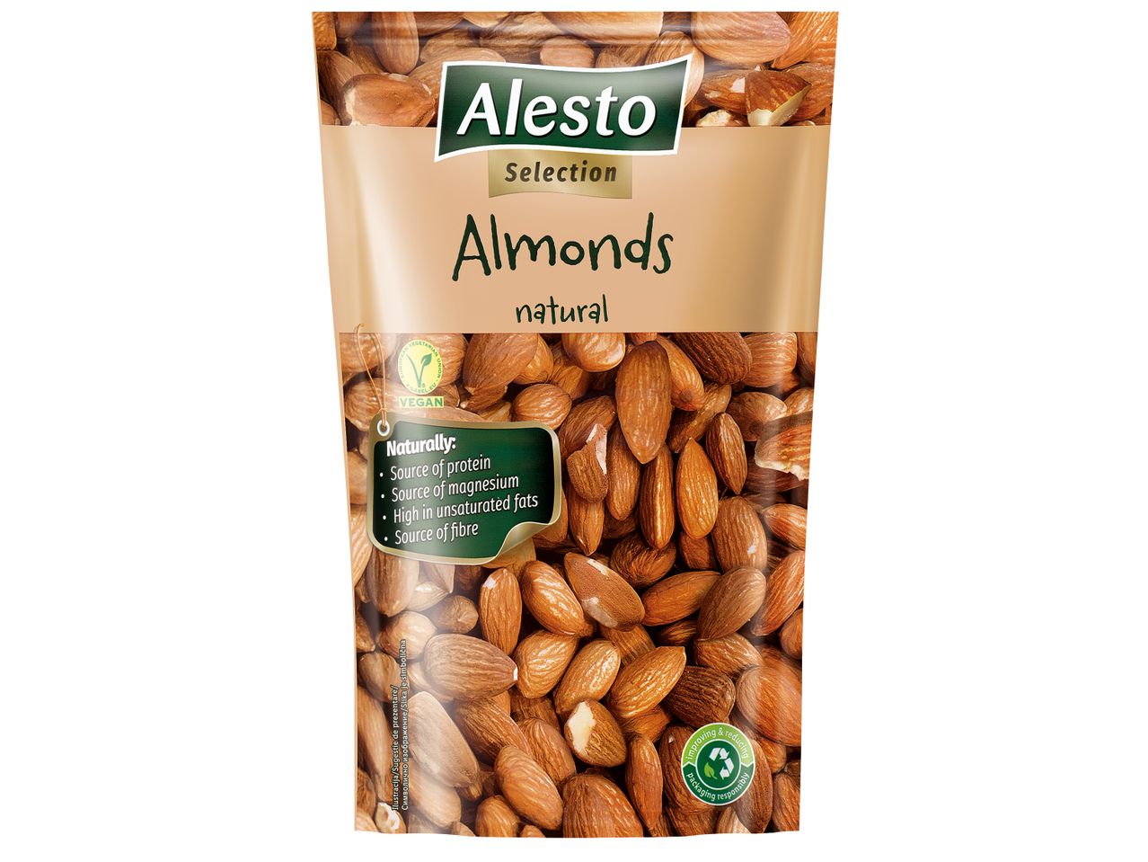 Пакет с бадеми Alesto Selection.