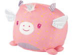 Playtive Squishy Plush Toy: Pink unicorn with wings and stars