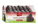 Favorina produse de patiserie de Paște din ciocolată neagră.