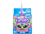 Furby Furblets Too-Koo, spalvingas Furby žaislas pakuotėje.