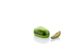 Guarda-avocado e fatia de abacate.