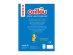 Caillou Early Learning Book: games to develop logic and fine motor skills.