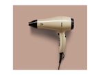 A beige and black hair dryer with the brand name Cien Beauty on it, against a light brown background.