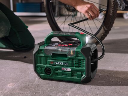 Akkus kompresszor és levegőpumpa