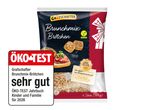 Verpackung von Brunch-Brötchen mit der Aufschrift „sehr gut“ von ÖKO-TEST.