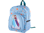 Frozen backpack with floral print for girls.