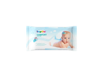 Pacote de 80 lenços umedecidos Lupilu Comfort com aloe vera para bebês.