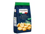 Pacote de bruschette Italian com azeite e alecrim, 150g.