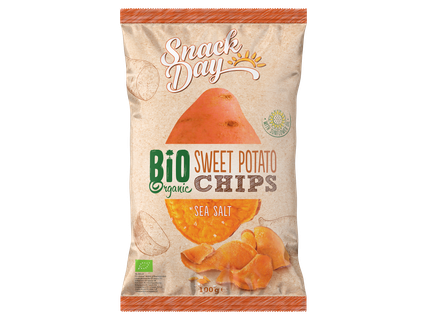 Édesburgonya-chips