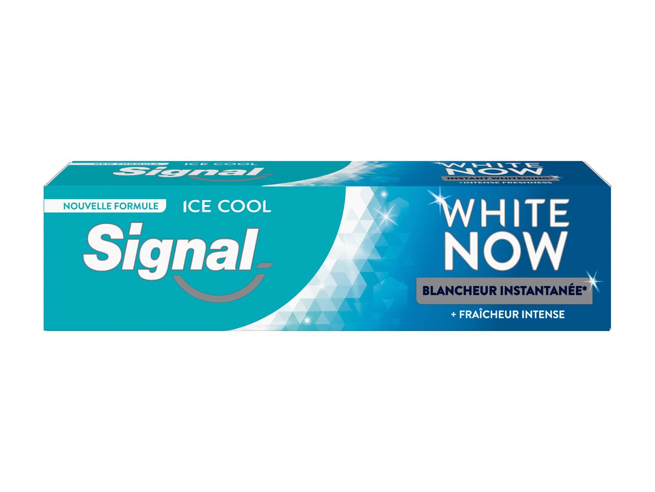 Signal White Now Zahnpasta für weißere Zähne.