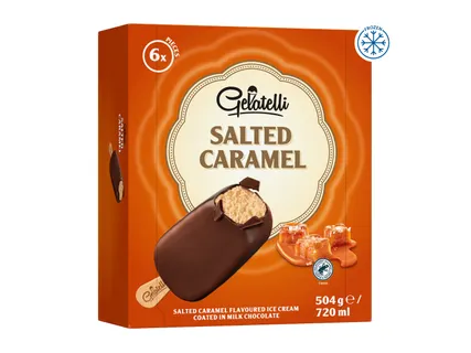 Classic Salted Caramel Ice Cream 6 Pack