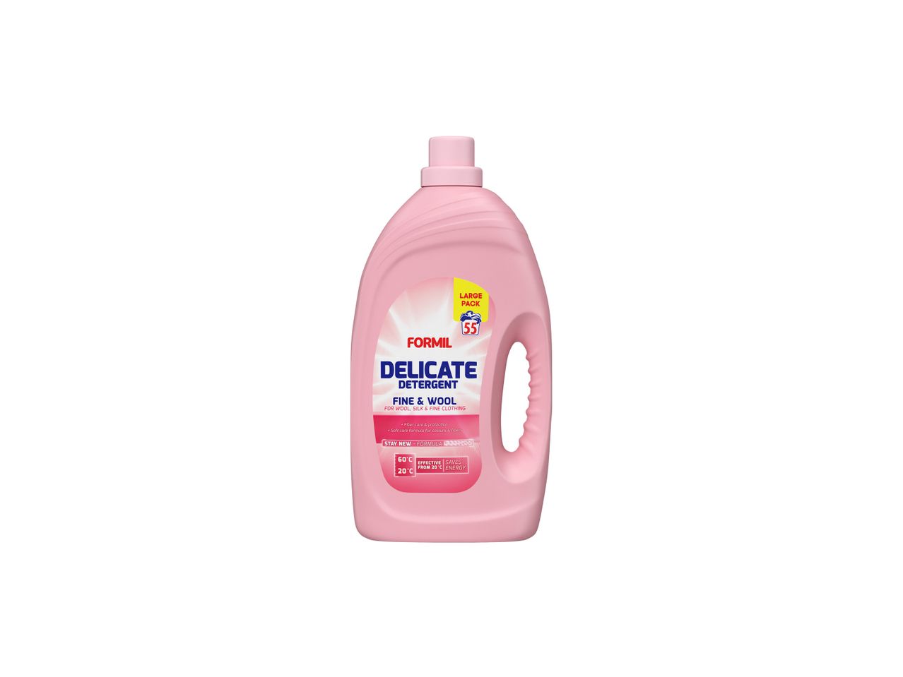 Formil Delicate pralni prašek za nežno perilo in volno.