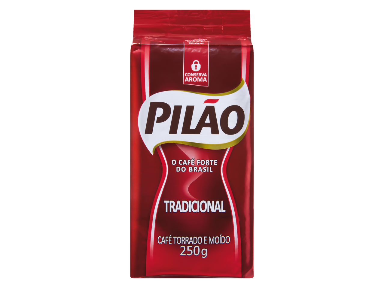 Pilão Traditional Ground Roast Coffee, 250g