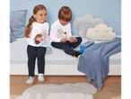 Children's pajamas featuring Frozen and Jurassic World.