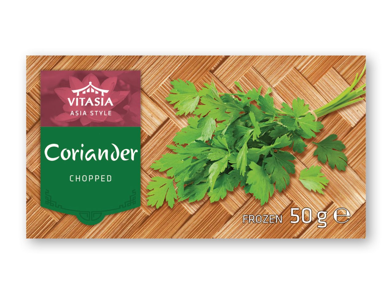 Vitasia Asia Style hakket koriander (50g) frossen.
