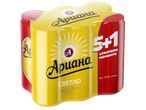 Опаковка от 6 кена бира, 5+1 безплатно, слънчеви моменти, 6x0.5L кена