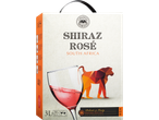 Cimarosa Shiraz Rosé 3L d'Afrique du Sud, Western Cape, avec un babouin stylisé.