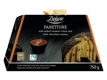 Panettone pyragas su sūdytos karamelės kremu