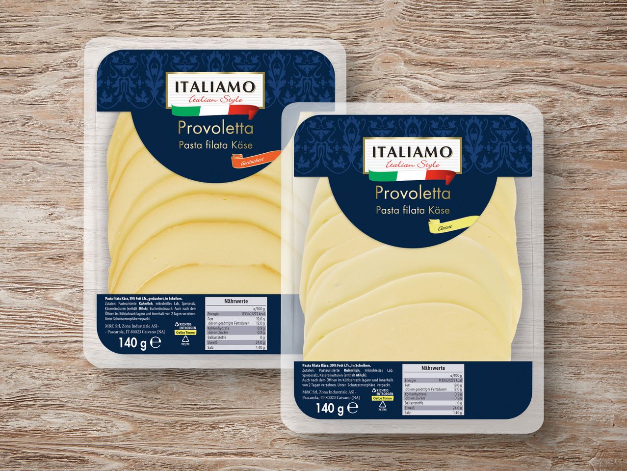 Gehe zu Vollbildansicht: Italiamo Provoletta Käse - Bild 1