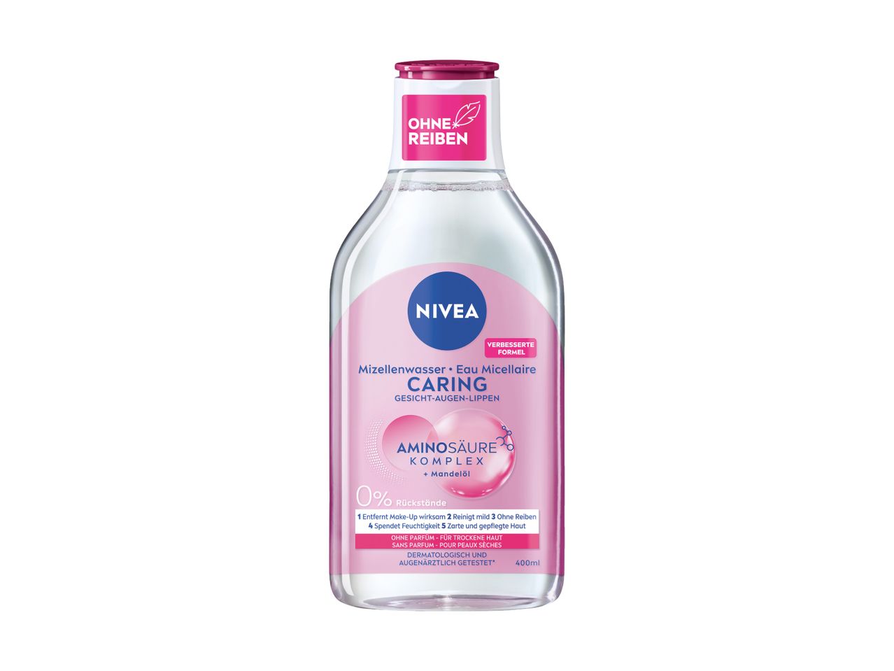 NIVEA Mizellenwasser Gesichtsreinigung.