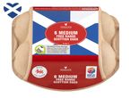 6 medium free range Scottish eggs, Woodcote, RSPCA.