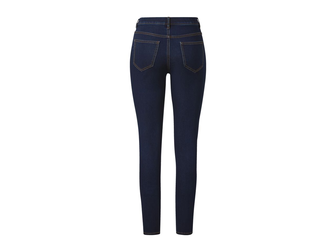 Dark blue skinny jeans with back pockets
