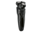 Cien BEAUTY Rotary Shaver, black, with three shaving heads and power button