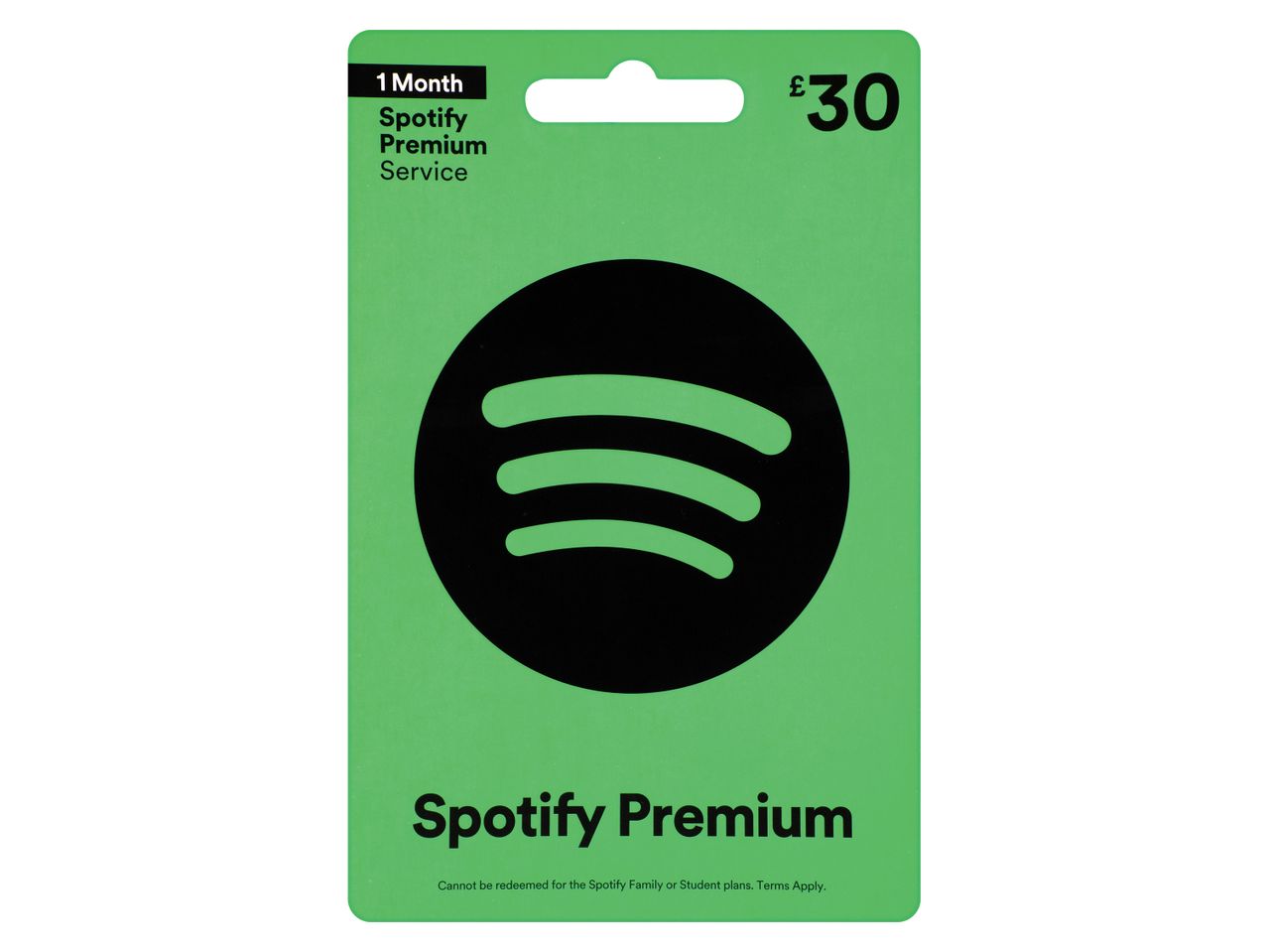 £30 Spotify Gift Card