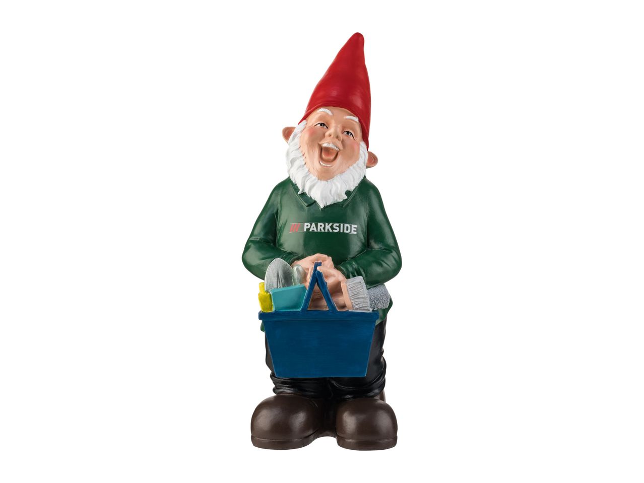 Go to full screen view: Livarno Home Garden Gnome With Tools - Image 1