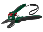 Foarfece de grădină Parkside cu mâner ergonomic și cordon.