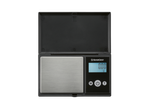 Balança de cozinha SILVERCREST com tampa aberta, exibindo 0.00 g.