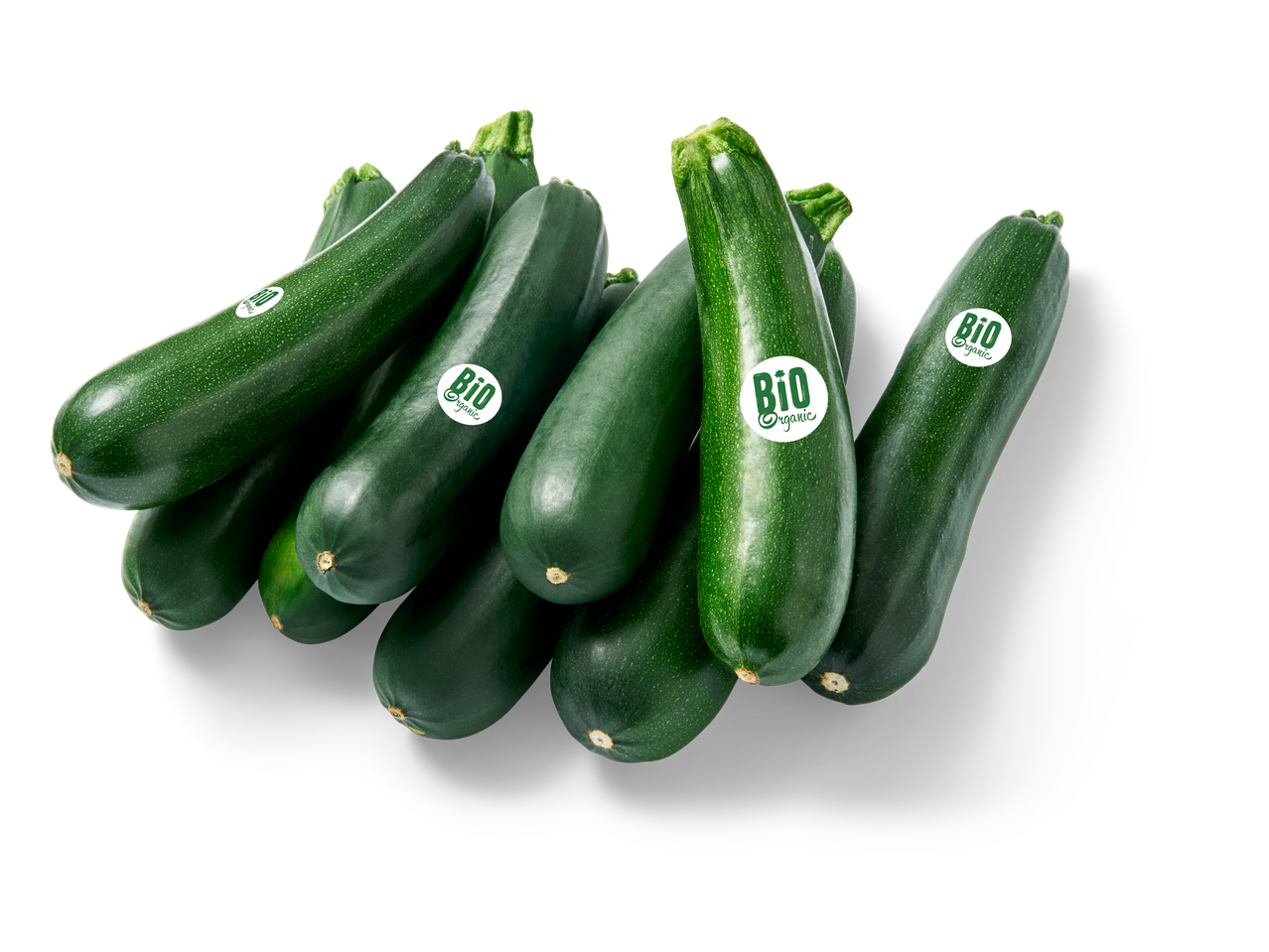 Groene biologische courgettes, Bio Organic.
