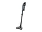 Cordless stick vacuum cleaner with a flexible wand and floor brush