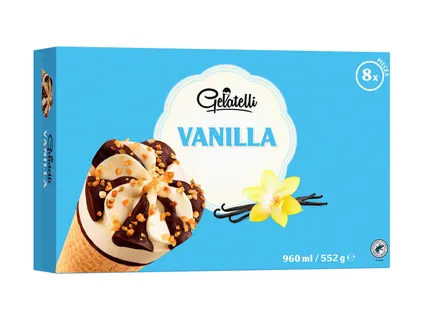 Vaníliás tölcséres jégkrém (Lidl Plus)