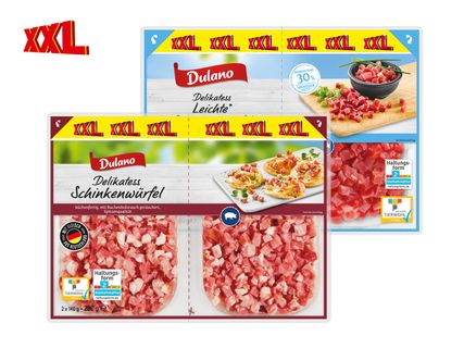 Dulano Delikatess Schinkenwürfel XXL