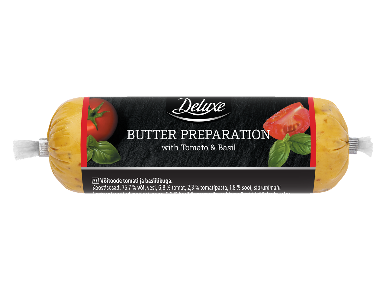 Deluxe sviesta sagatavošana ar tomātiem un baziliku