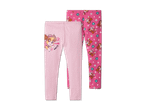 Zwei rosa Paw Patrol Skye Leggings für Kinder