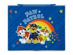 Paw Patrol-themed children's blue storage case.