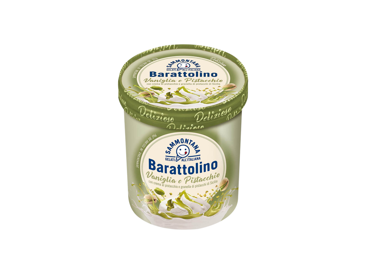 Barattolino Delizioso vaniglia e pistacchio