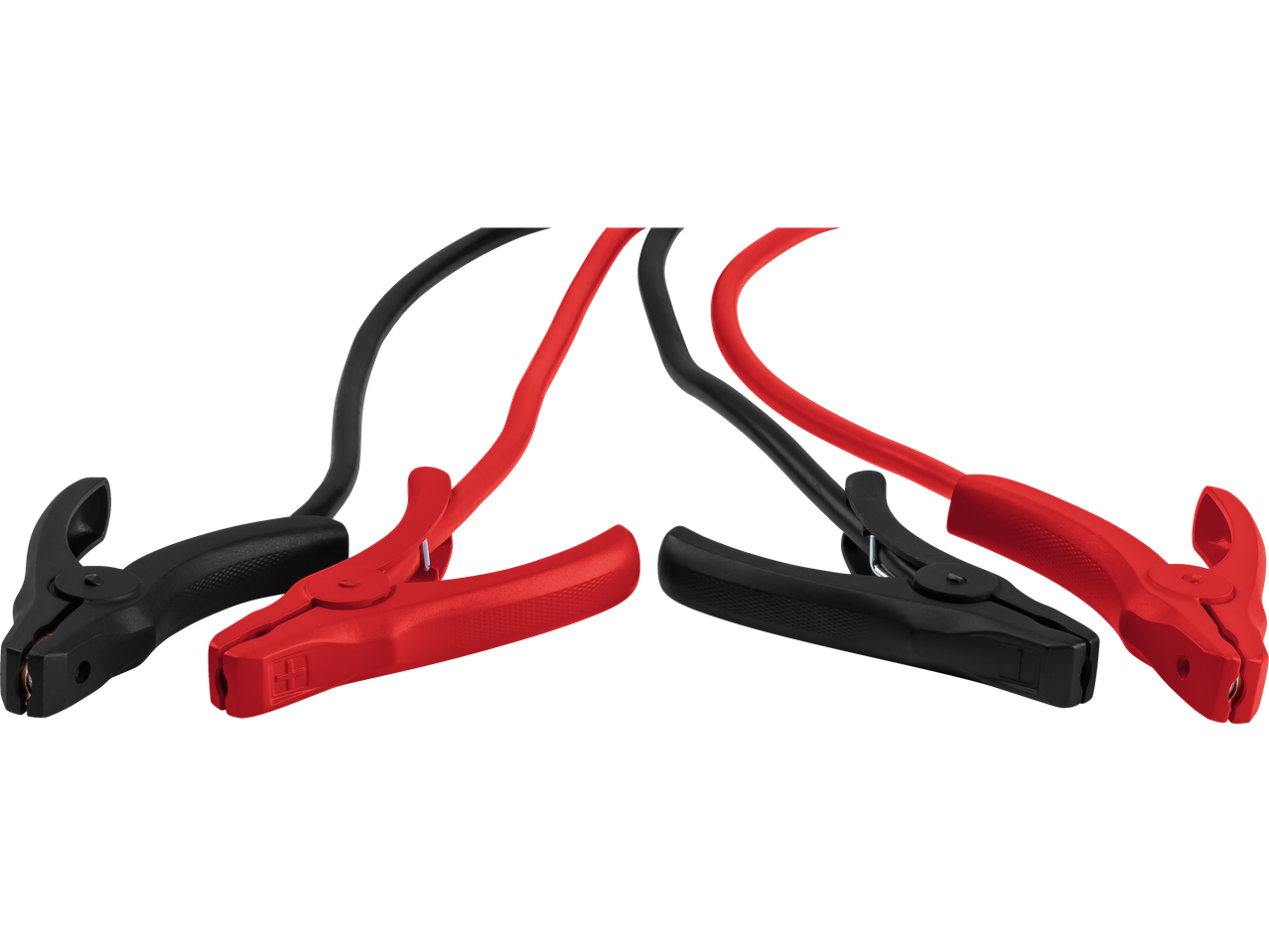 Ultimate Speed jumper cables in black and red