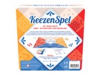 Bord- en kaartspel met pionnen, speelkaarten en spelregels voor 2-4 spelers vanaf 6 jaar.