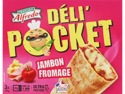 TRATTORIA ALFREDO Déli'Pocket jambon fromage