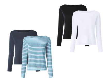 ESMARA Pitkähihainen paita 2 kpl