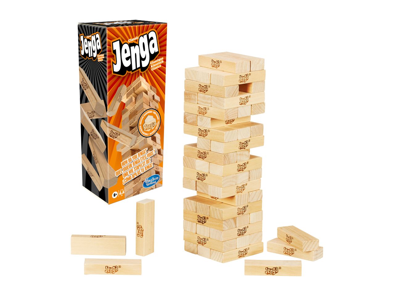 Go to full screen view: Hasbro Classic Jenga / Monopoly Junior / Guess Who? - Image 8