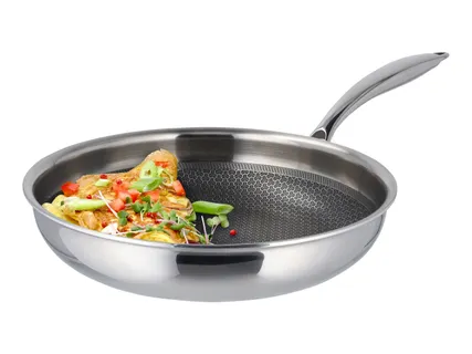 Silvercrest® Aukščiausios kokybės nerūdijančiojo plieno keptuvė