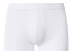 Fehér férfi boxer alsó, elöl varrással és széles derékpánttal.