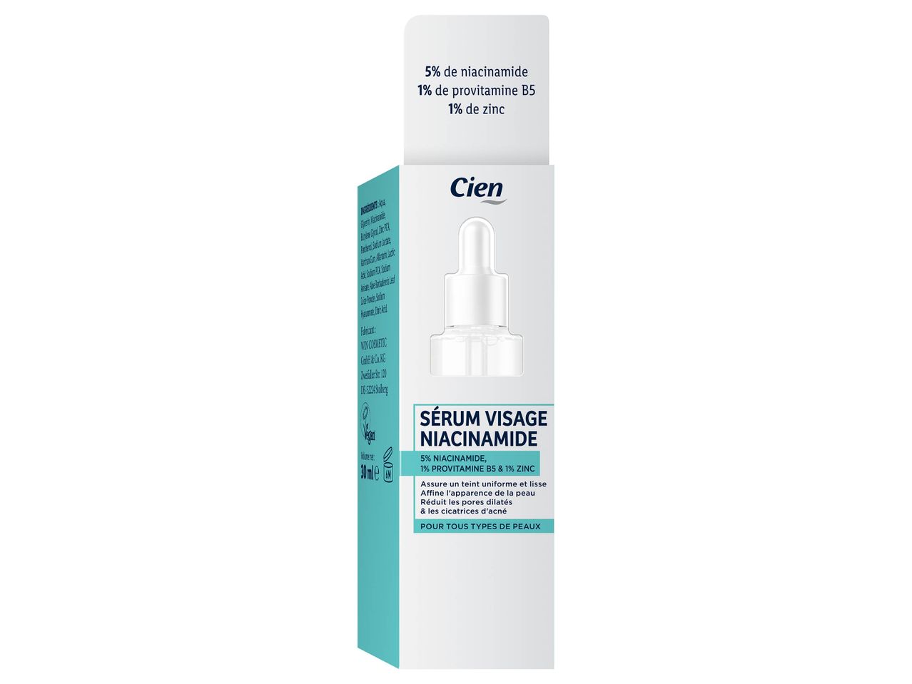 Sérum visage niacinamide